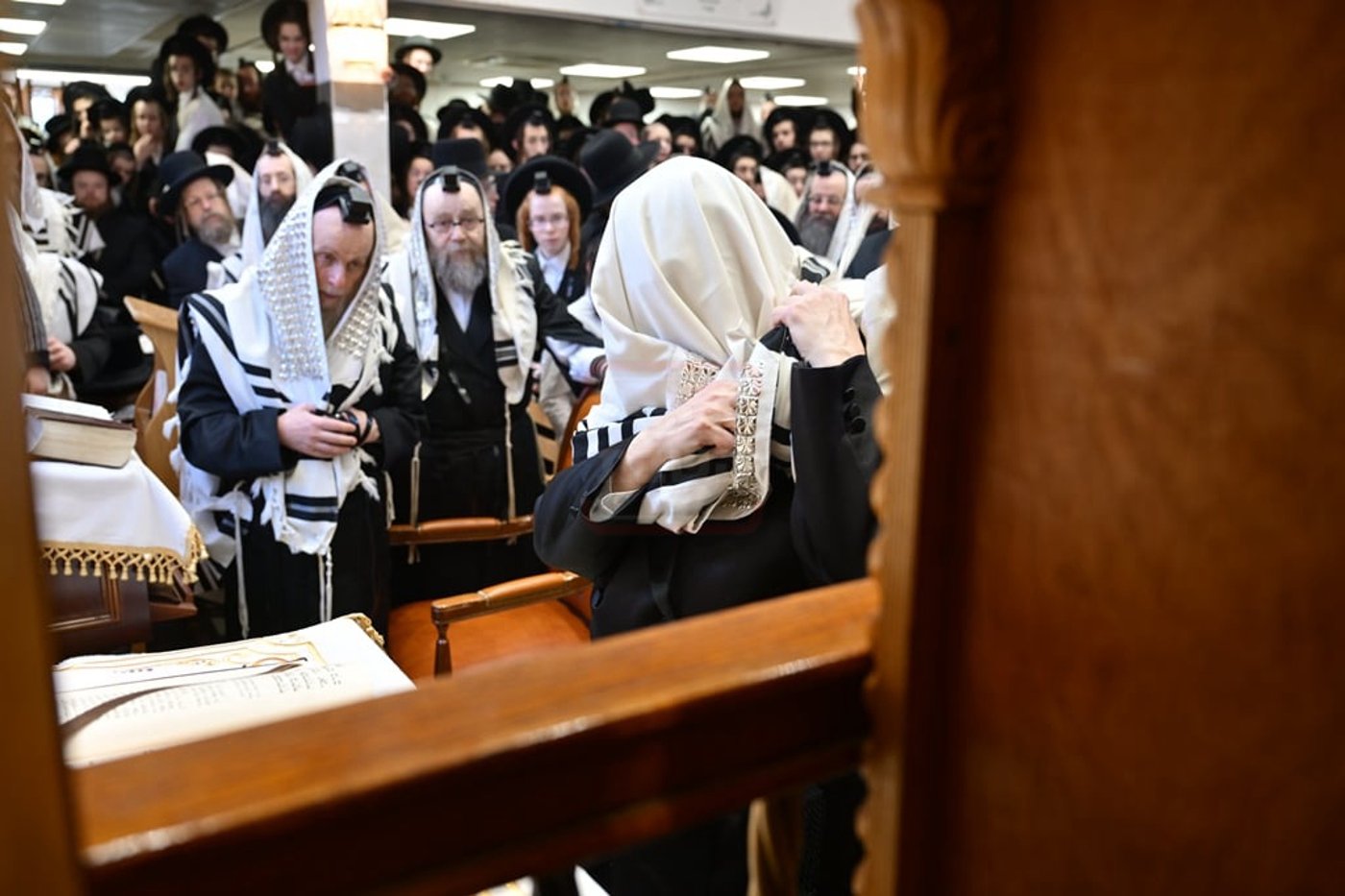 האדמו"ר מסאטמר בביקור הוד במאנשטעסער