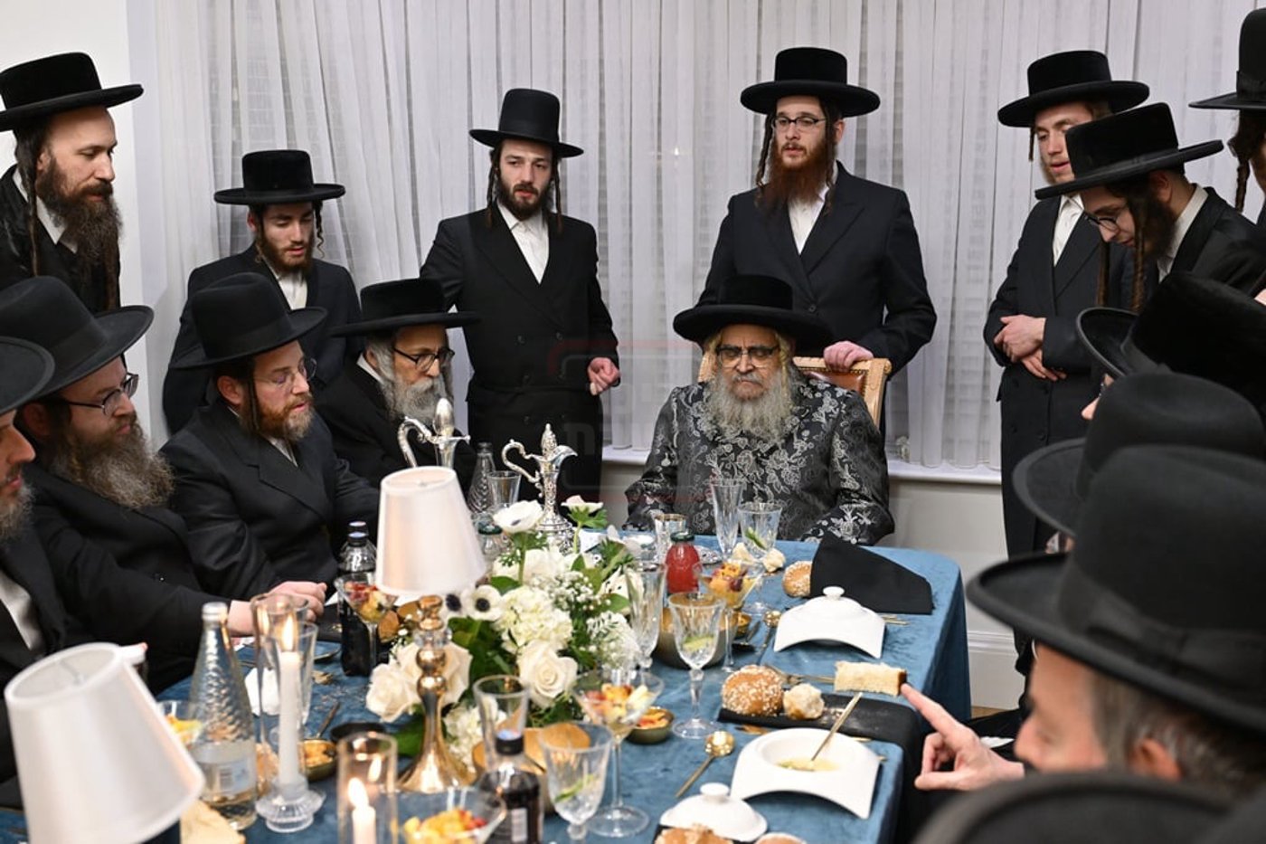 האדמו"ר מסאטמר בביקור הוד במאנשטעסער