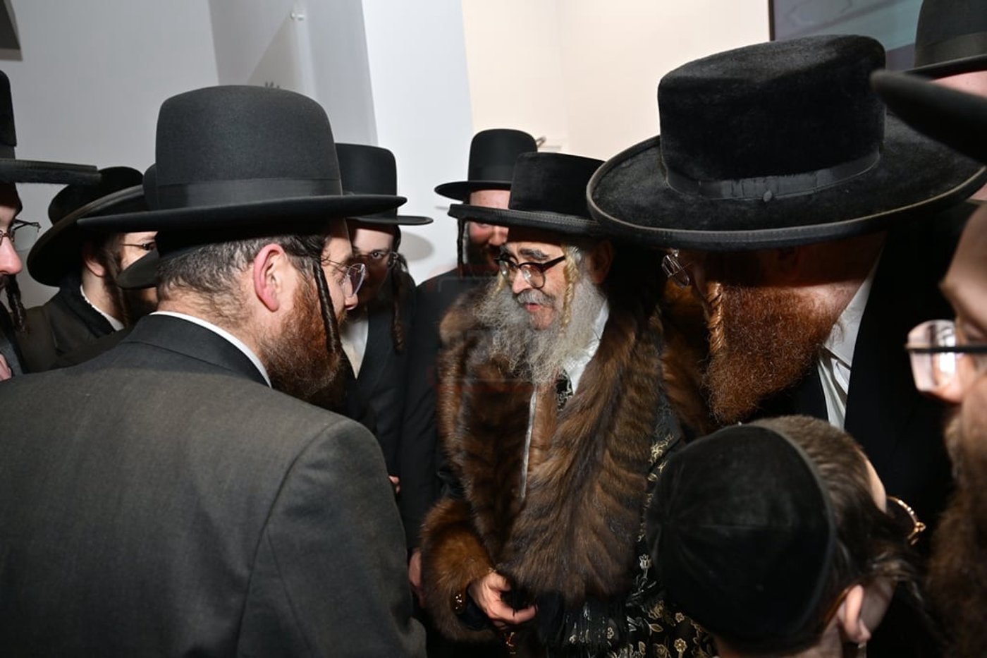 האדמו"ר מסאטמר בביקור הוד במאנשטעסער