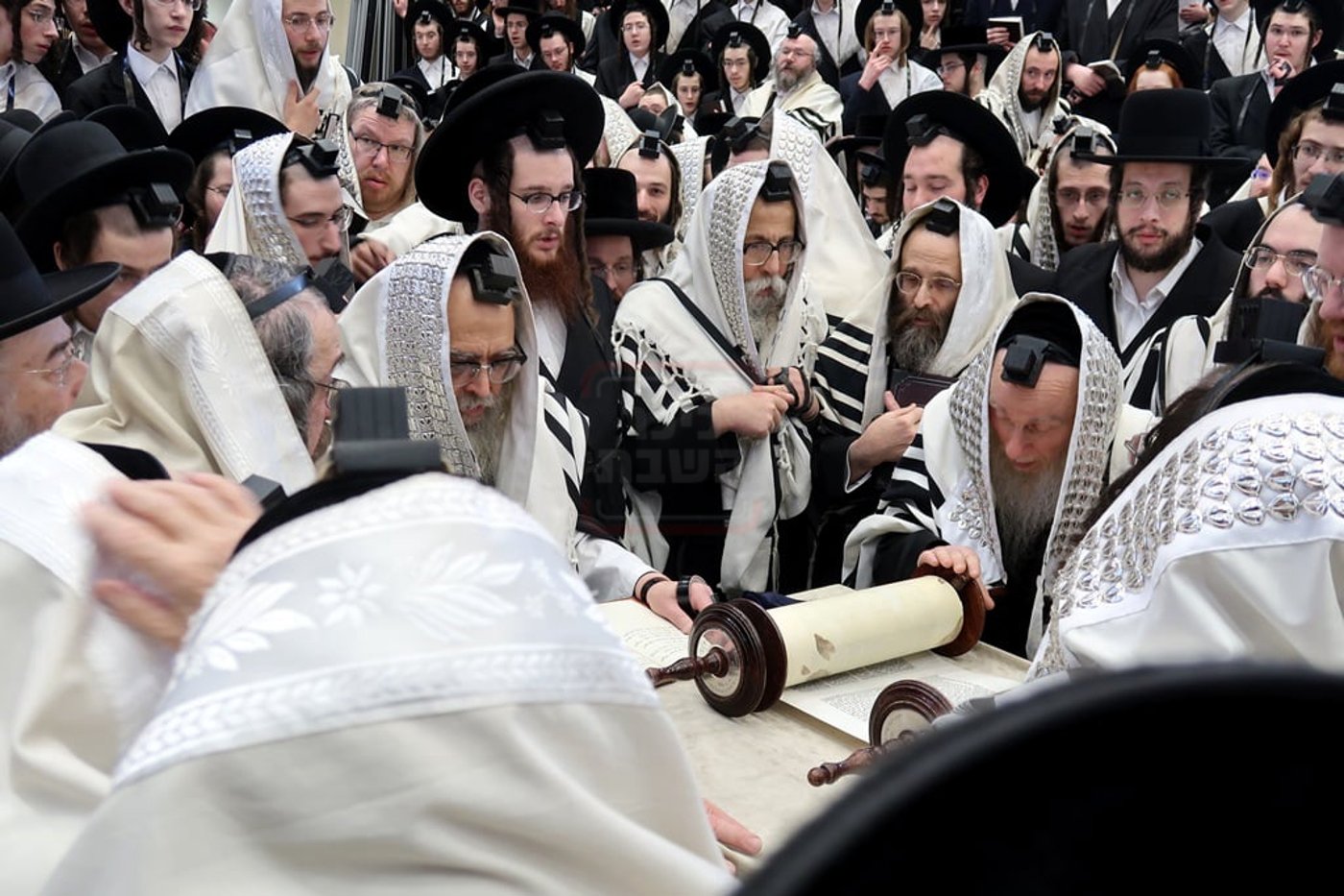 האדמו"ר מסאטמר בביקור הוד במאנשטעסער