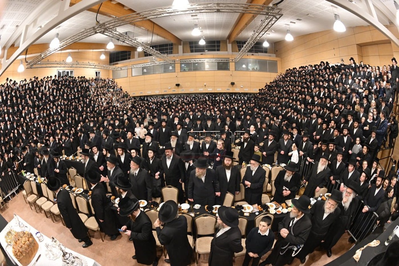 האדמו"ר מסאטמר בביקור הוד במאנשטעסער