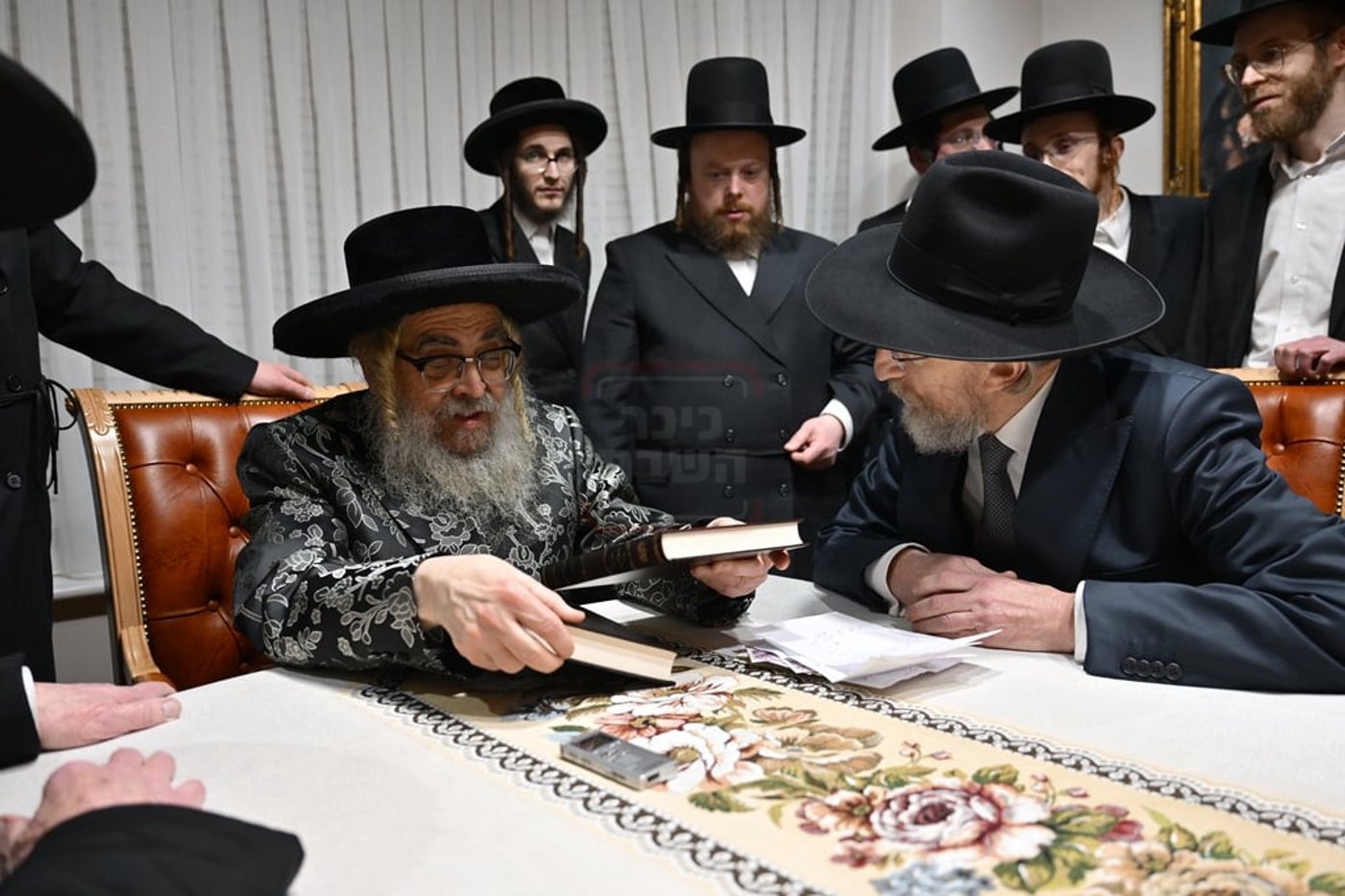 האדמו"ר מסאטמר בביקור הוד במאנשטעסער