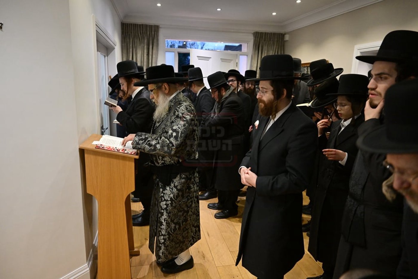 האדמו"ר מסאטמר בביקור הוד במאנשטעסער