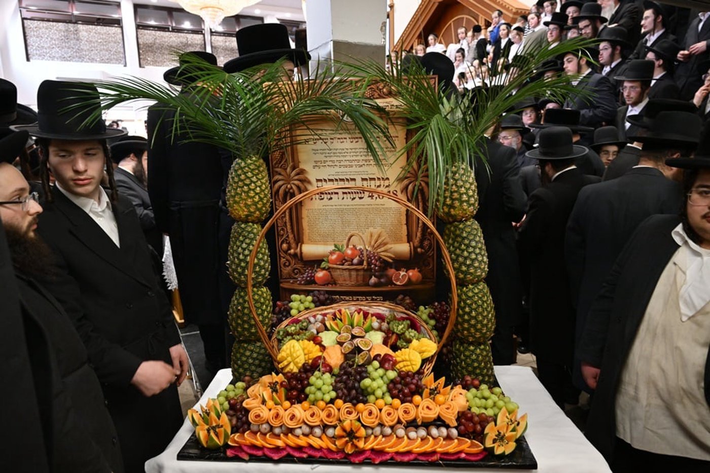 האדמו"ר מסאטמר בביקור הוד במאנשטעסער