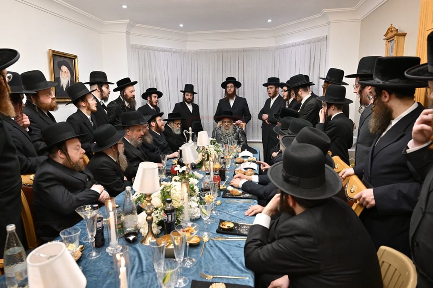 האדמו"ר מסאטמר בביקור הוד במאנשטעסער