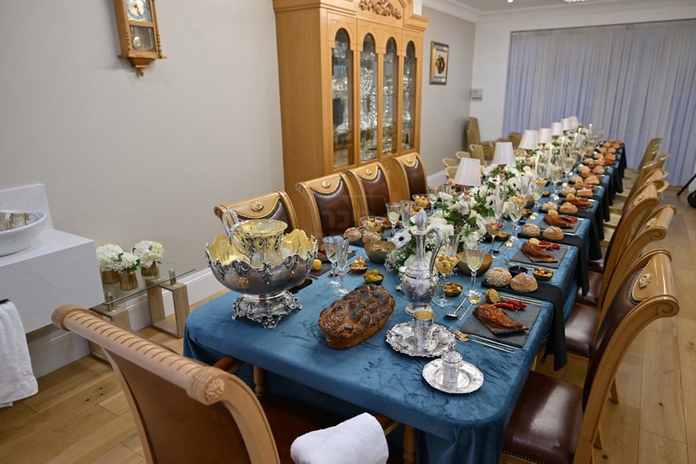 האדמו"ר מסאטמר בביקור הוד במאנשטעסער