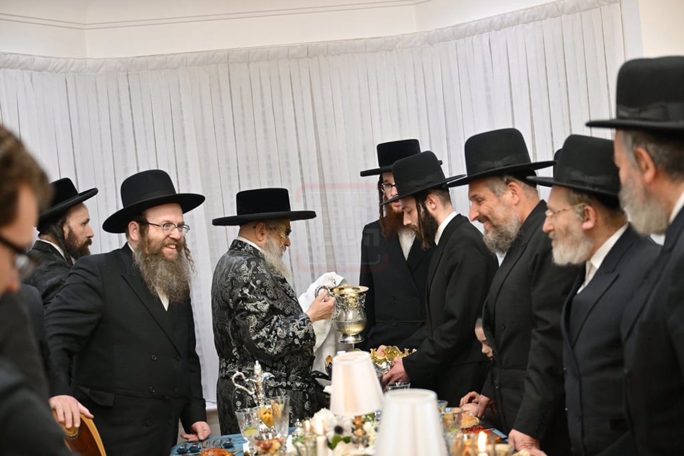 האדמו"ר מסאטמר בביקור הוד במאנשטעסער