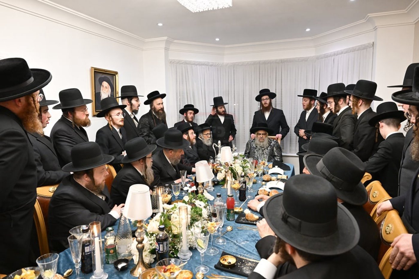 האדמו"ר מסאטמר בביקור הוד במאנשטעסער