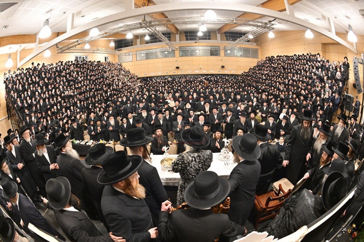 האדמו"ר מסאטמר בביקור הוד במאנשטעסער