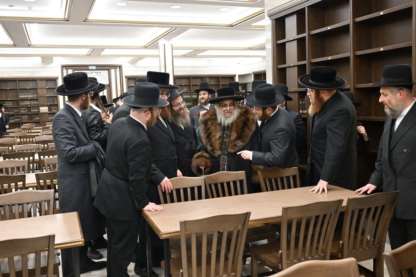 האדמו"ר מסאטמר בביקור הוד במאנשטעסער