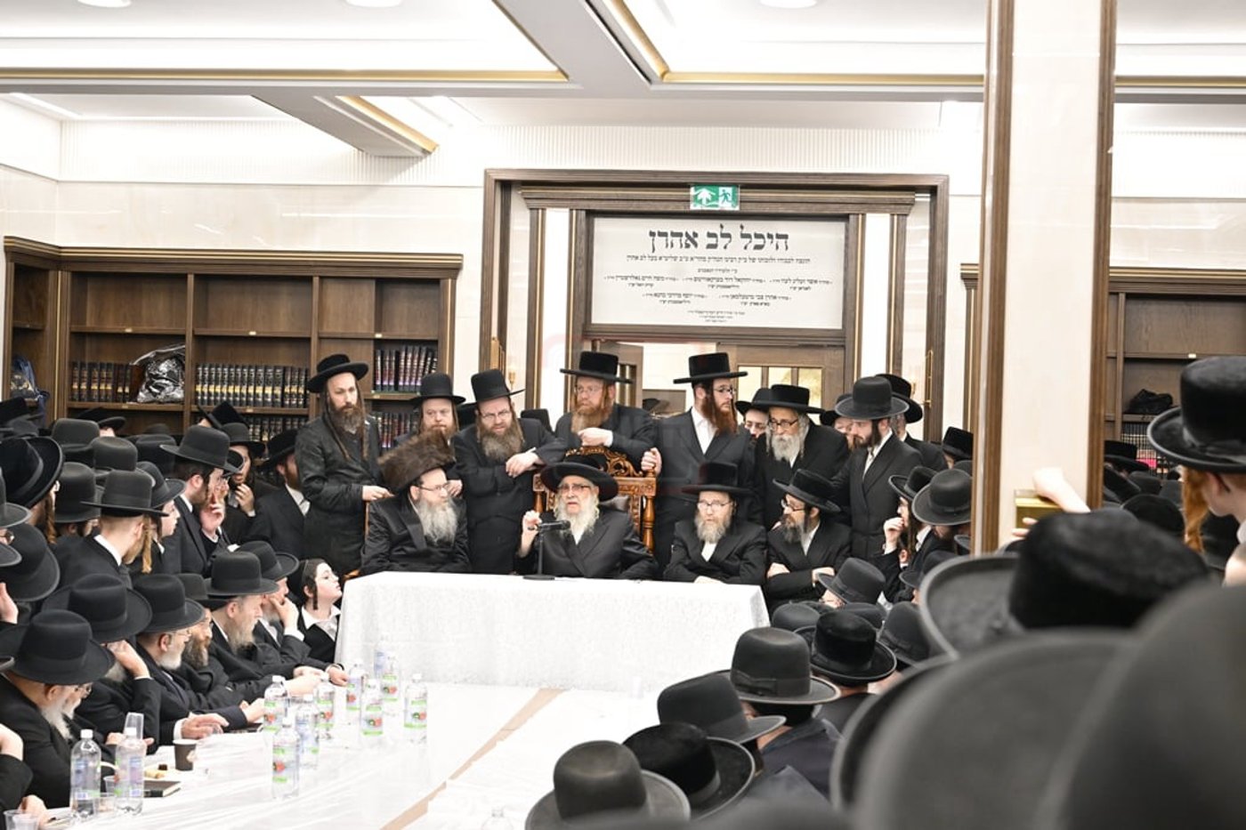 האדמו"ר מסאטמר בביקור הוד במאנשטעסער