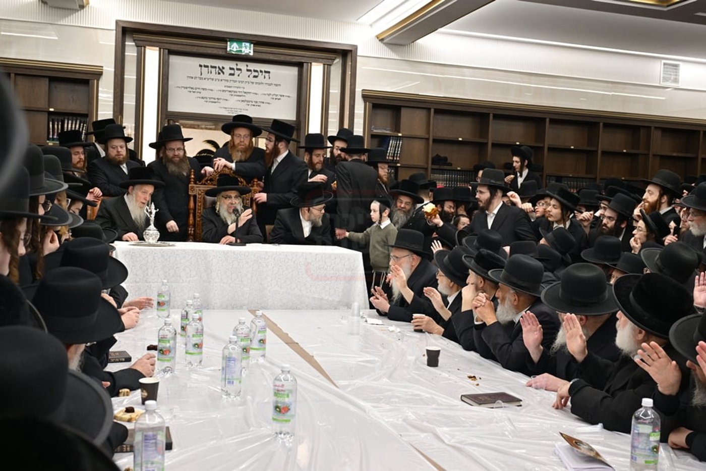 האדמו"ר מסאטמר בביקור הוד במאנשטעסער