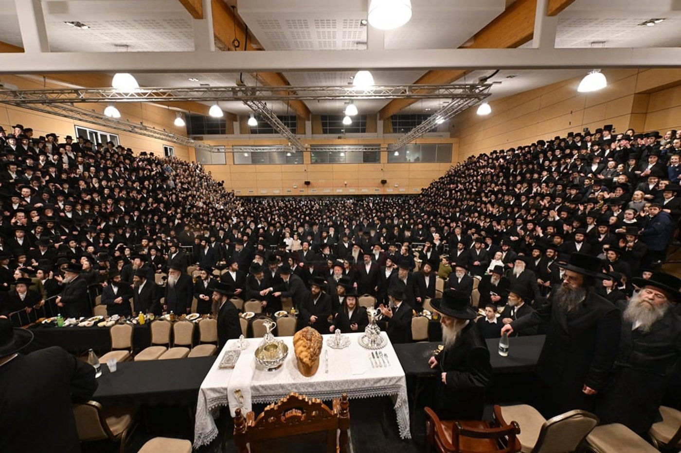 האדמו"ר מסאטמר בביקור הוד במאנשטעסער