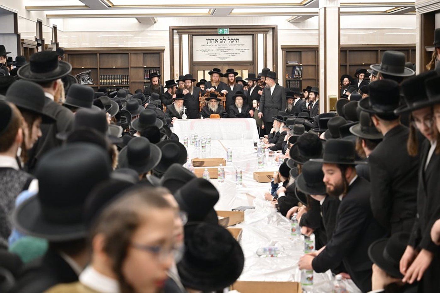 האדמו"ר מסאטמר בביקור הוד במאנשטעסער