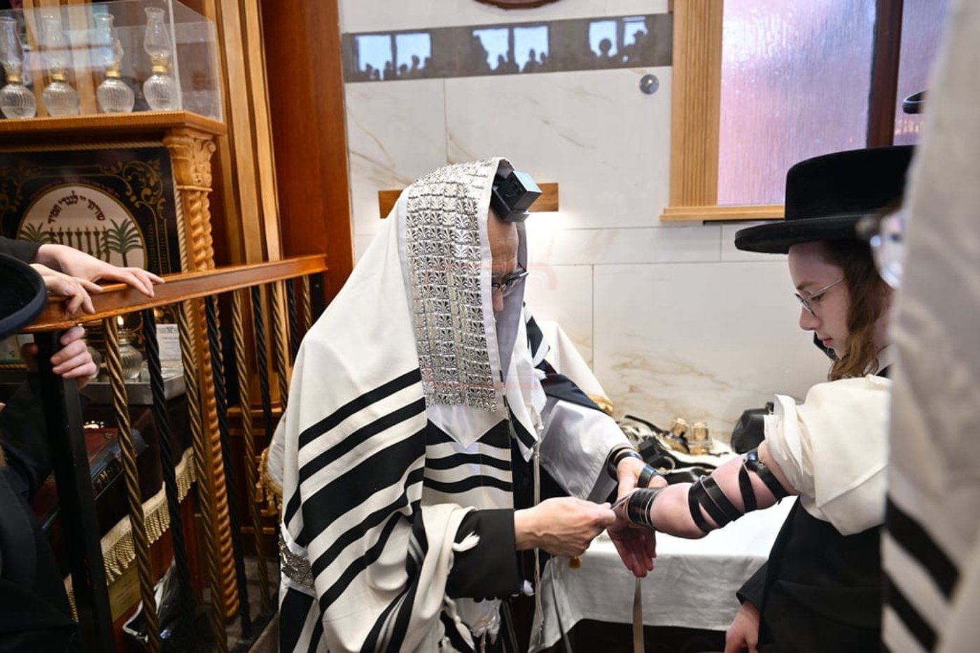 האדמו"ר מסאטמר בביקור הוד במאנשטעסער