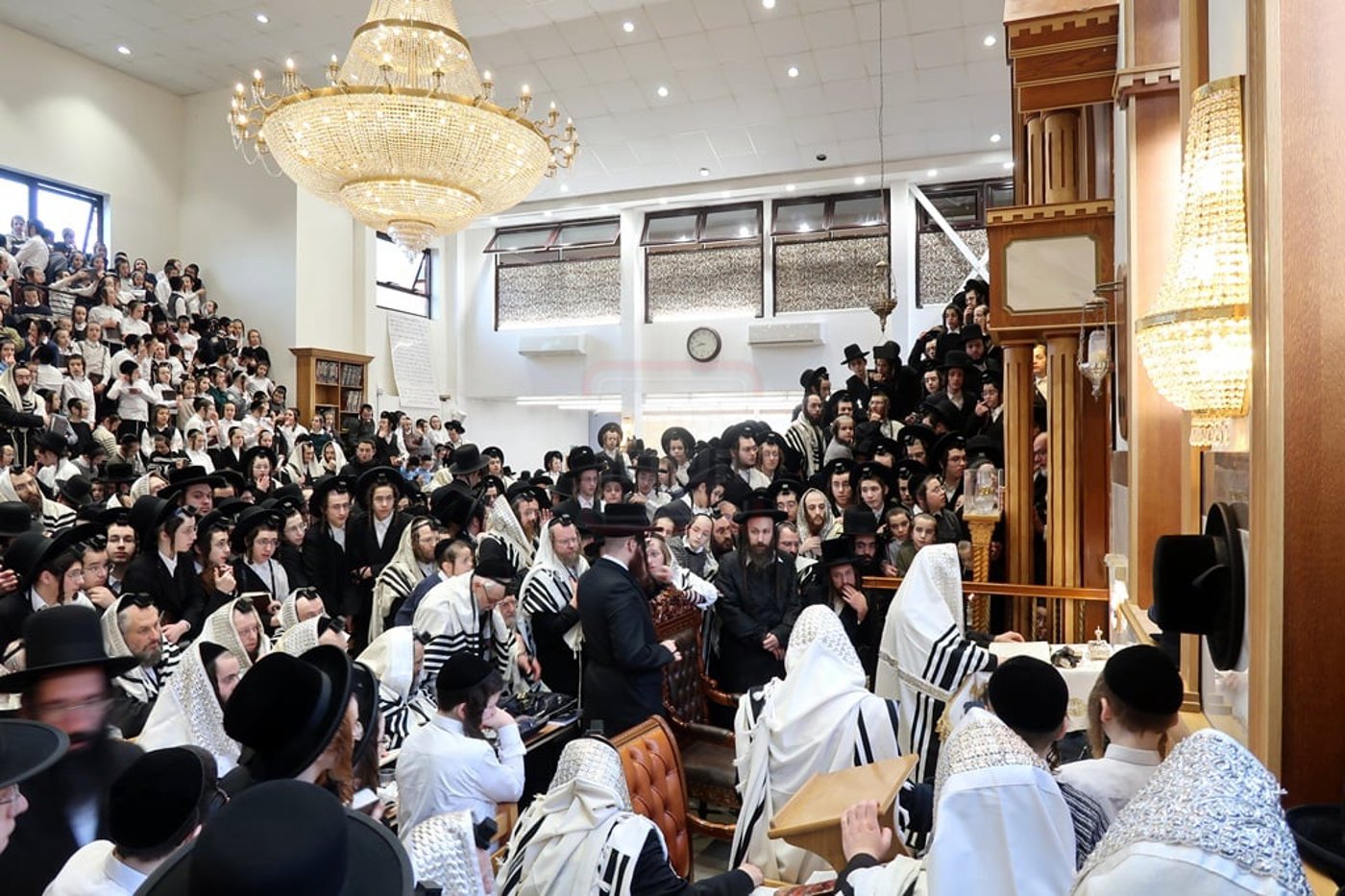 האדמו"ר מסאטמר בביקור הוד במאנשטעסער