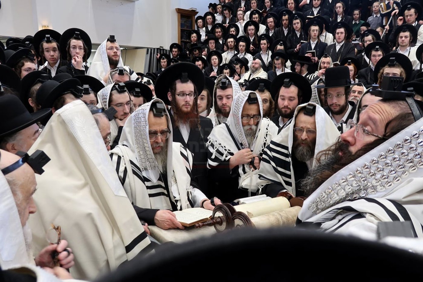 האדמו"ר מסאטמר בביקור הוד במאנשטעסער