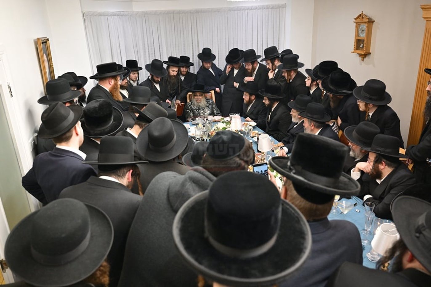 האדמו"ר מסאטמר בביקור הוד במאנשטעסער