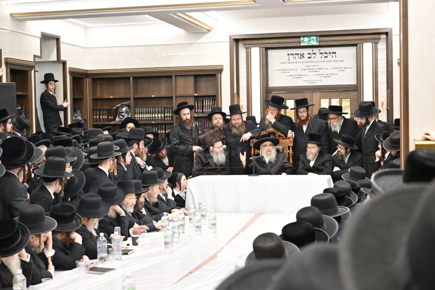 האדמו"ר מסאטמר בביקור הוד במאנשטעסער