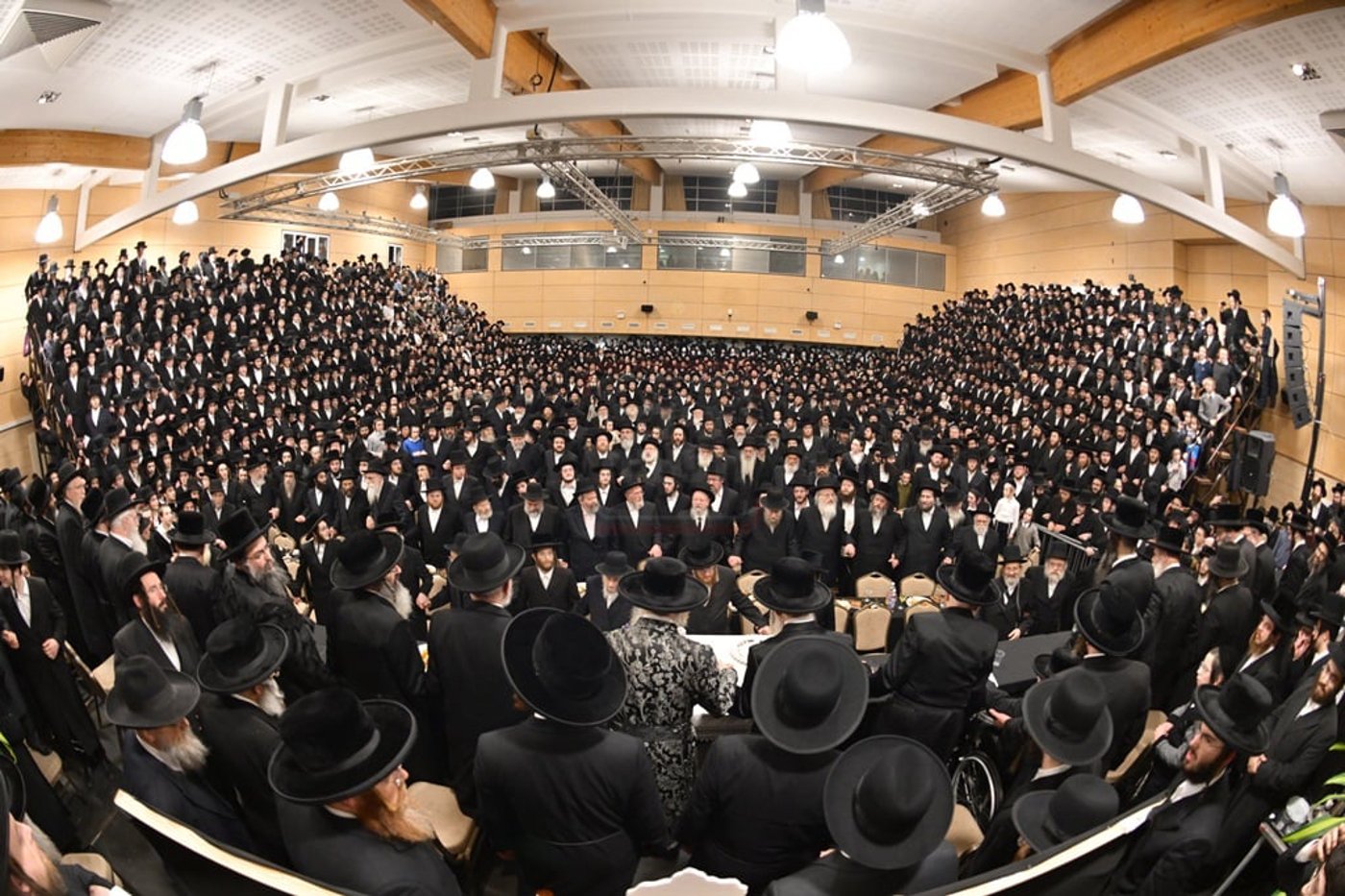 האדמו"ר מסאטמר בביקור הוד במאנשטעסער