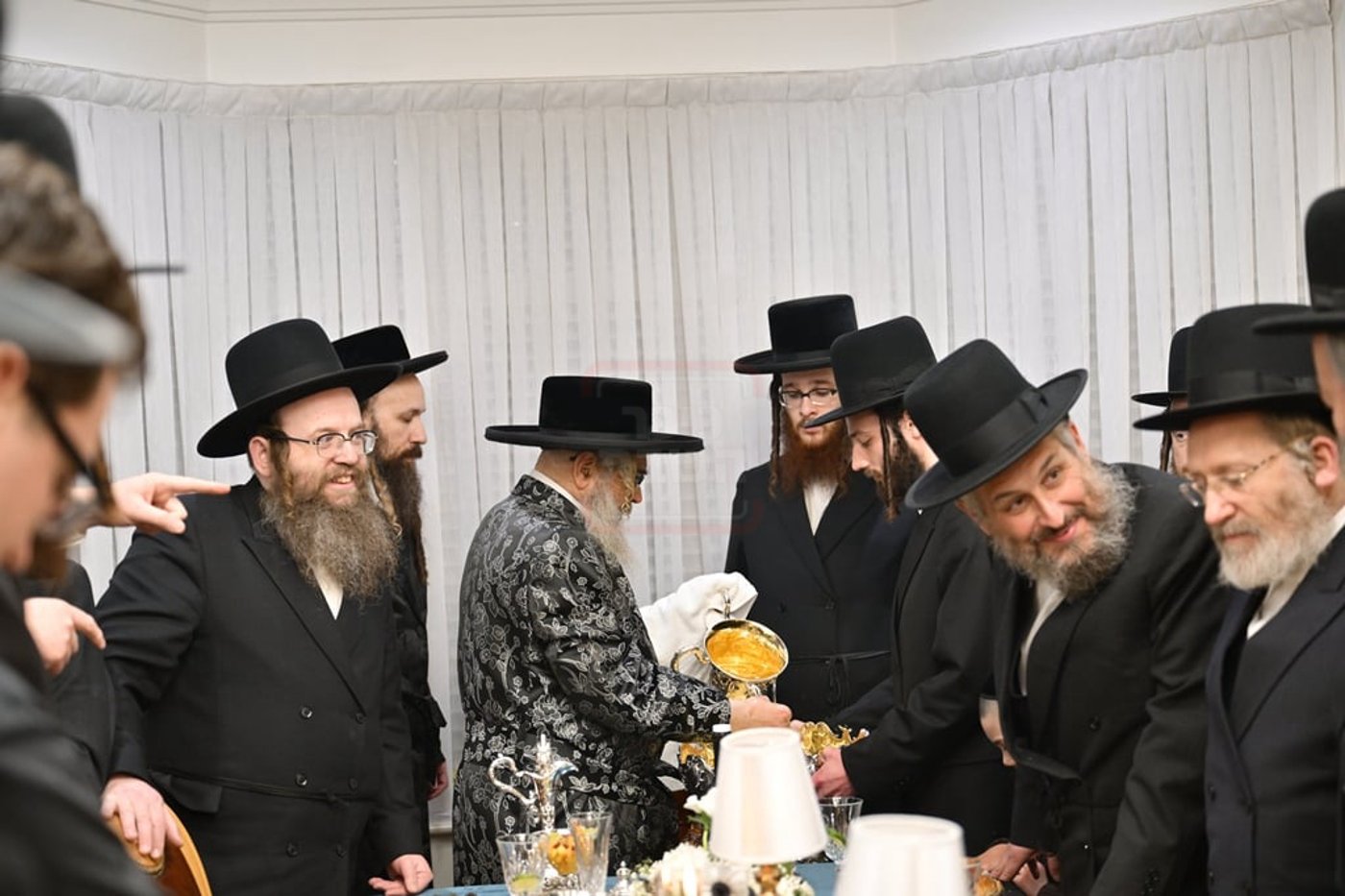 האדמו"ר מסאטמר בביקור הוד במאנשטעסער