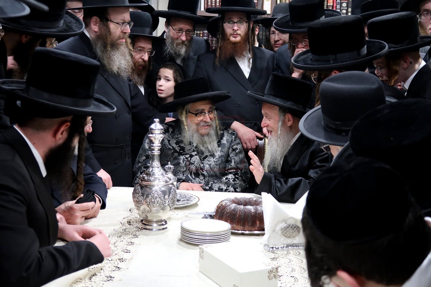 האדמו"ר מסאטמר בביקור הוד במאנשטעסער