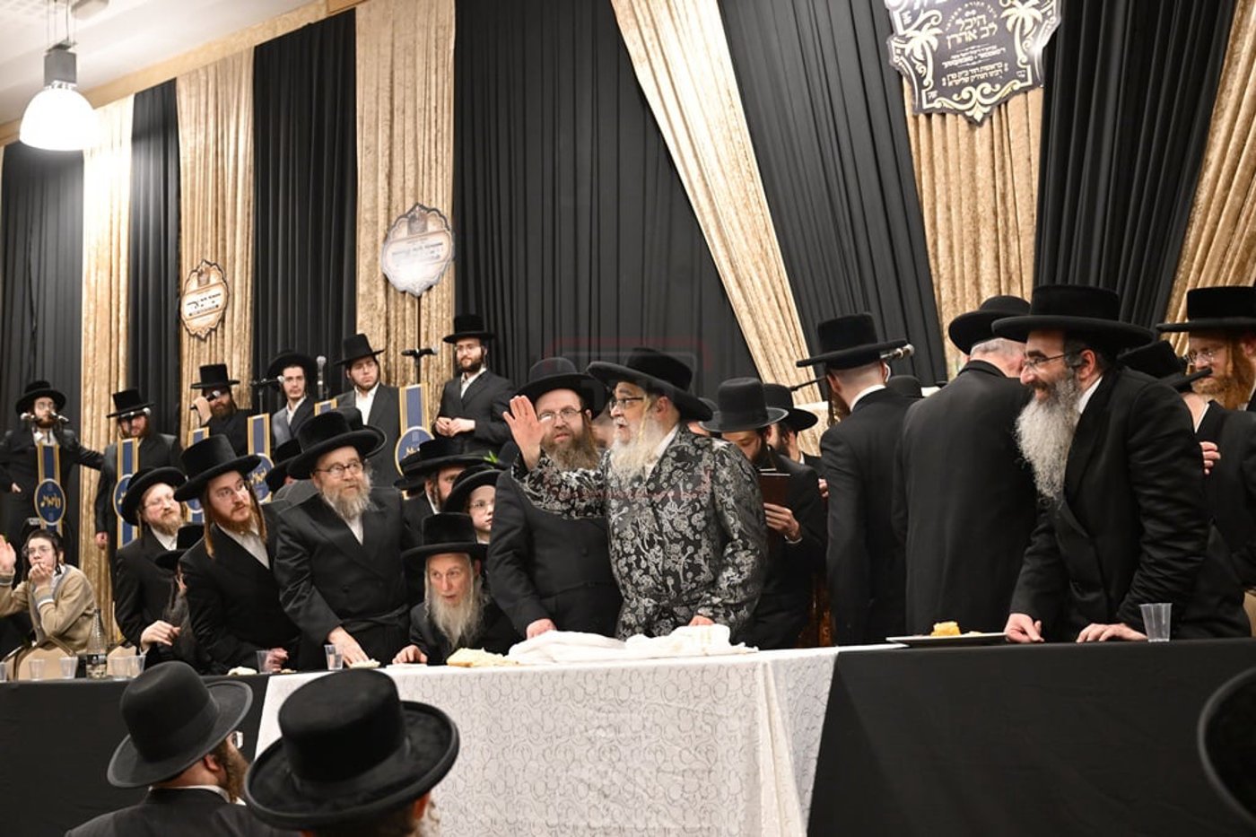 האדמו"ר מסאטמר בביקור הוד במאנשטעסער