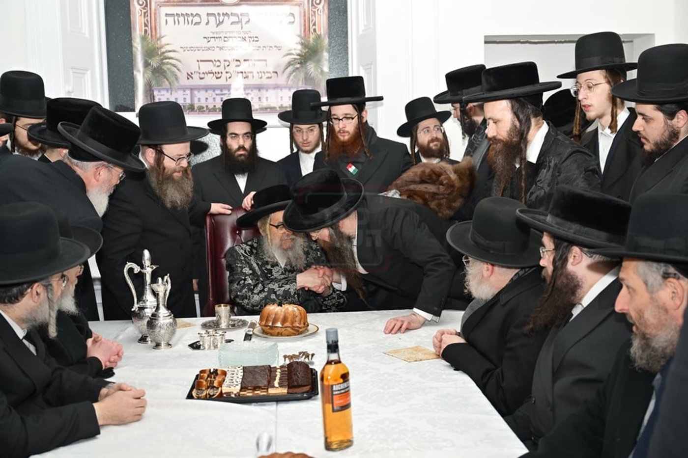 האדמו"ר מסאטמר בביקור הוד במאנשטעסער