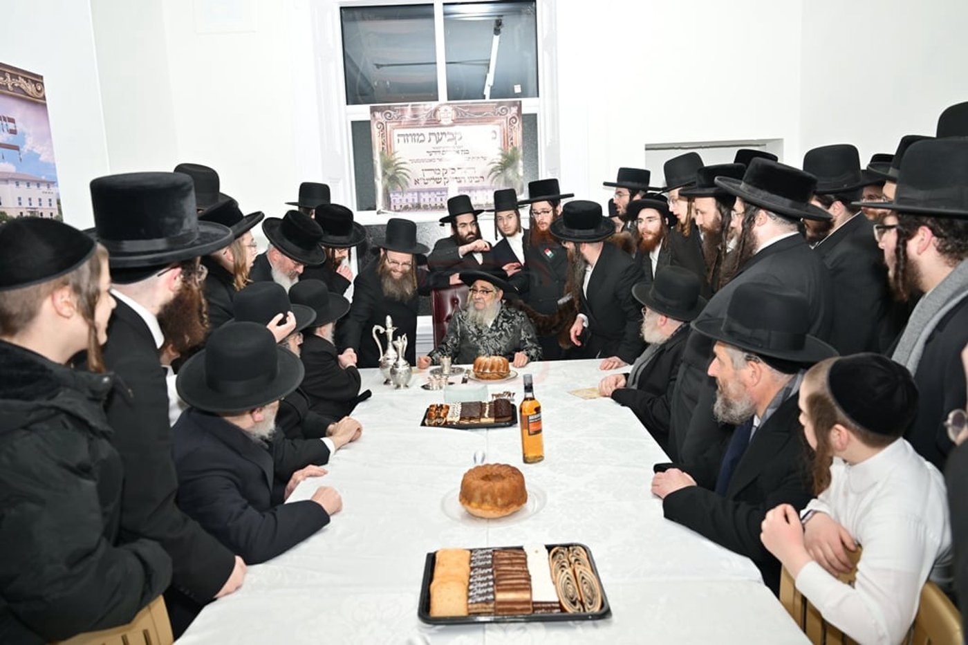 האדמו"ר מסאטמר בביקור הוד במאנשטעסער