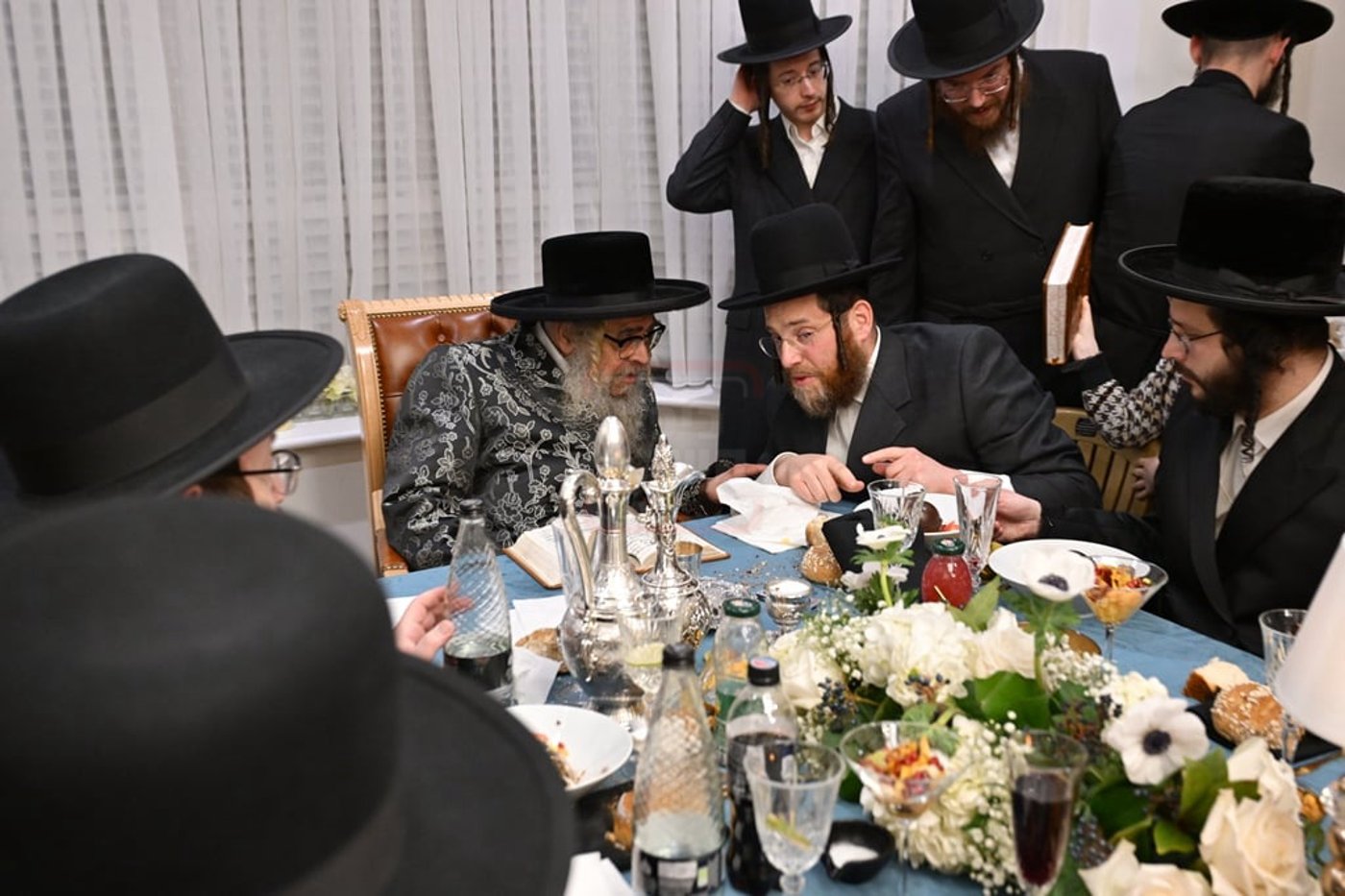 האדמו"ר מסאטמר בביקור הוד במאנשטעסער