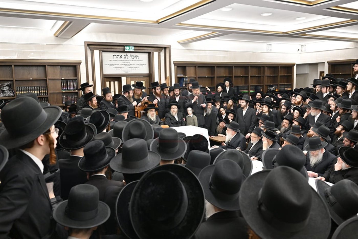 האדמו"ר מסאטמר בביקור הוד במאנשטעסער