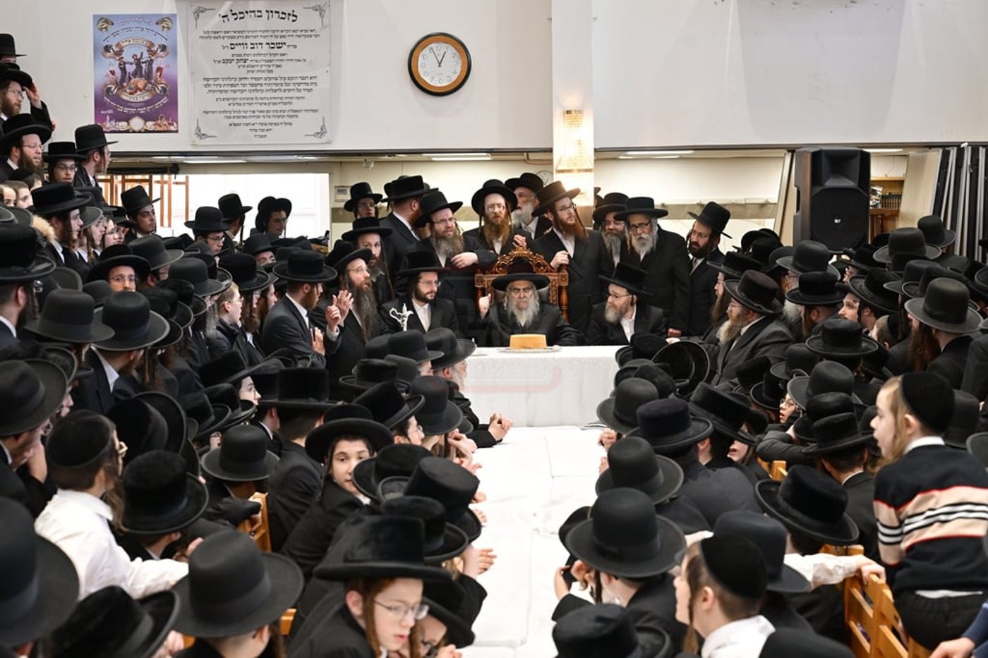 האדמו"ר מסאטמר בביקור הוד במאנשטעסער