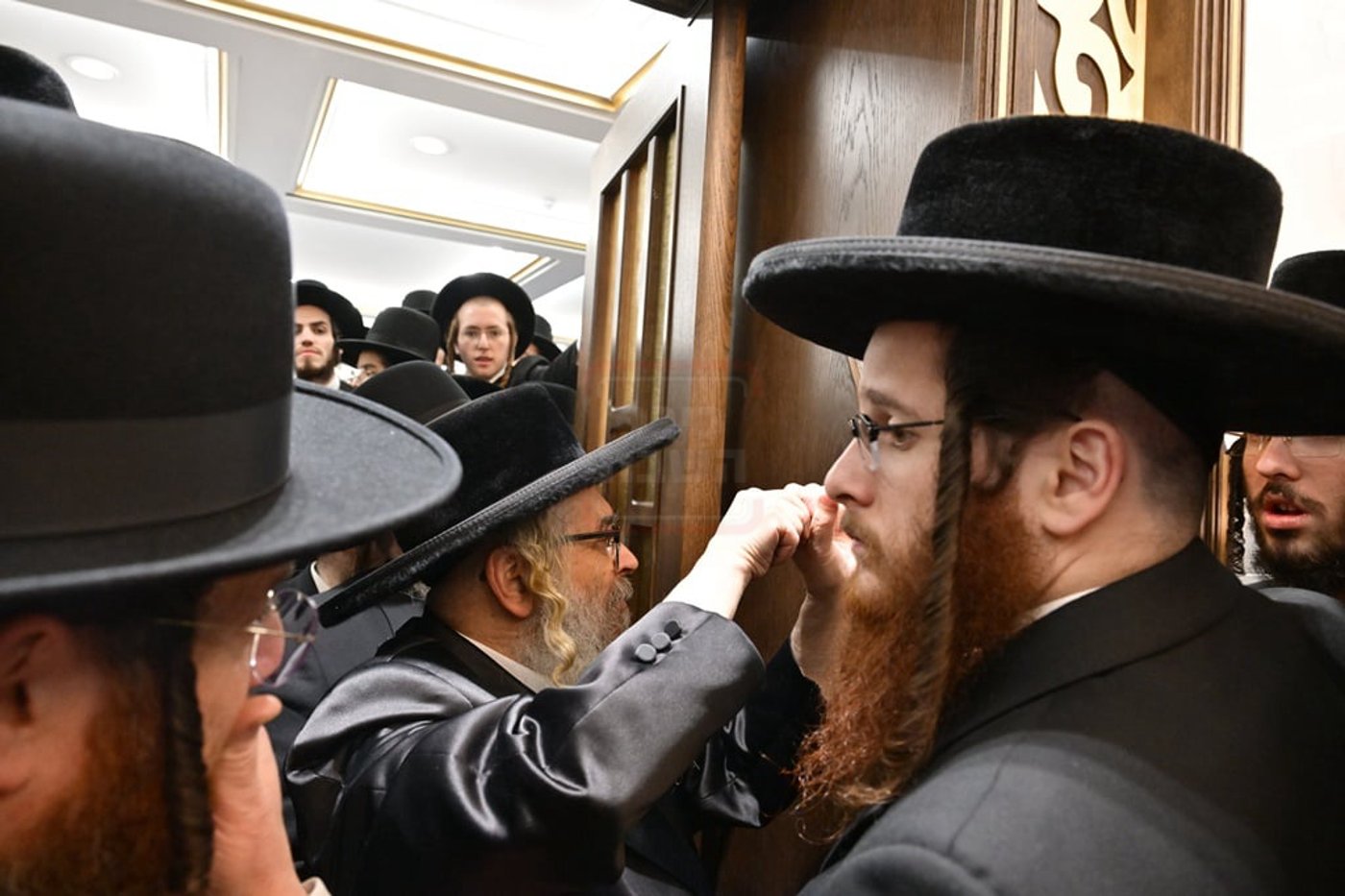 האדמו"ר מסאטמר בביקור הוד במאנשטעסער