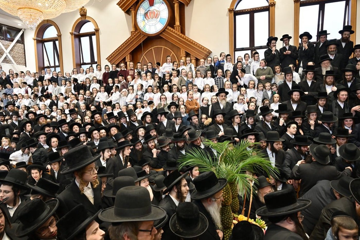 האדמו"ר מסאטמר בביקור הוד במאנשטעסער