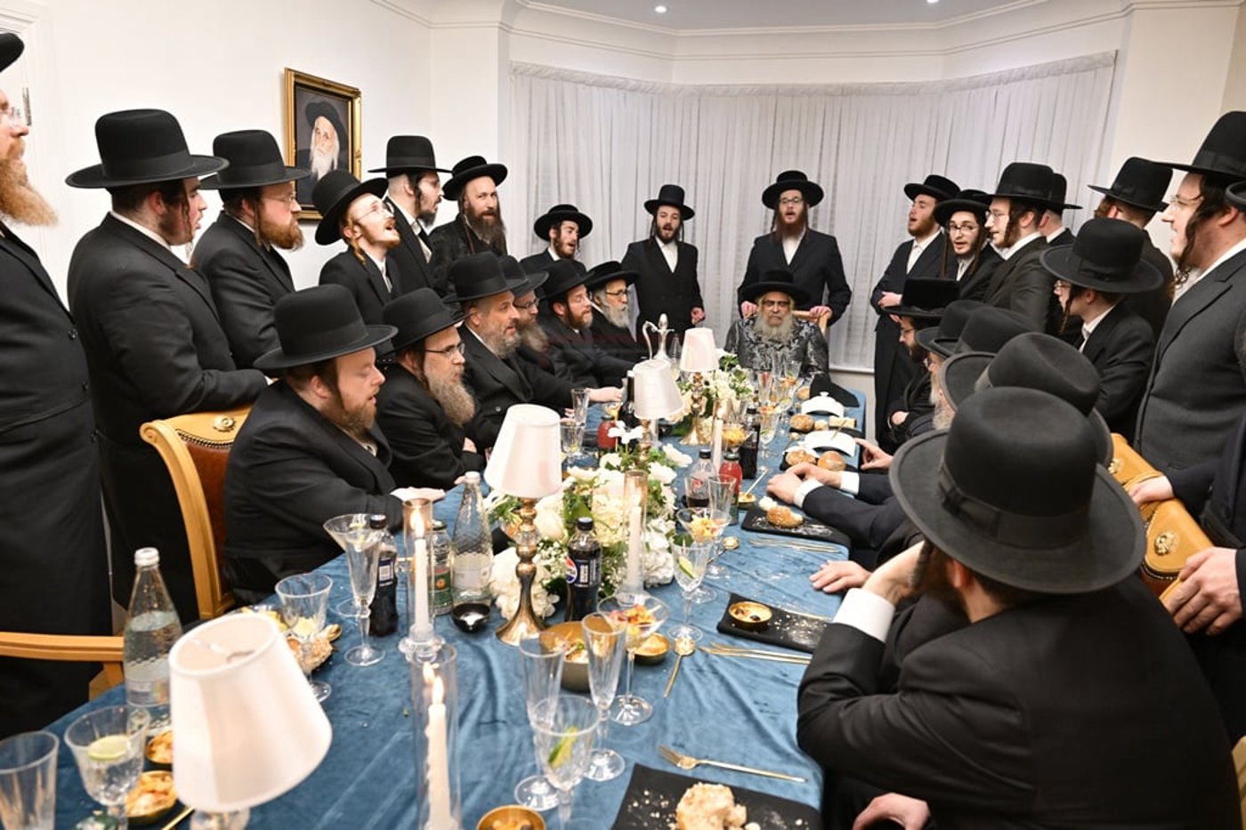 האדמו"ר מסאטמר בביקור הוד במאנשטעסער