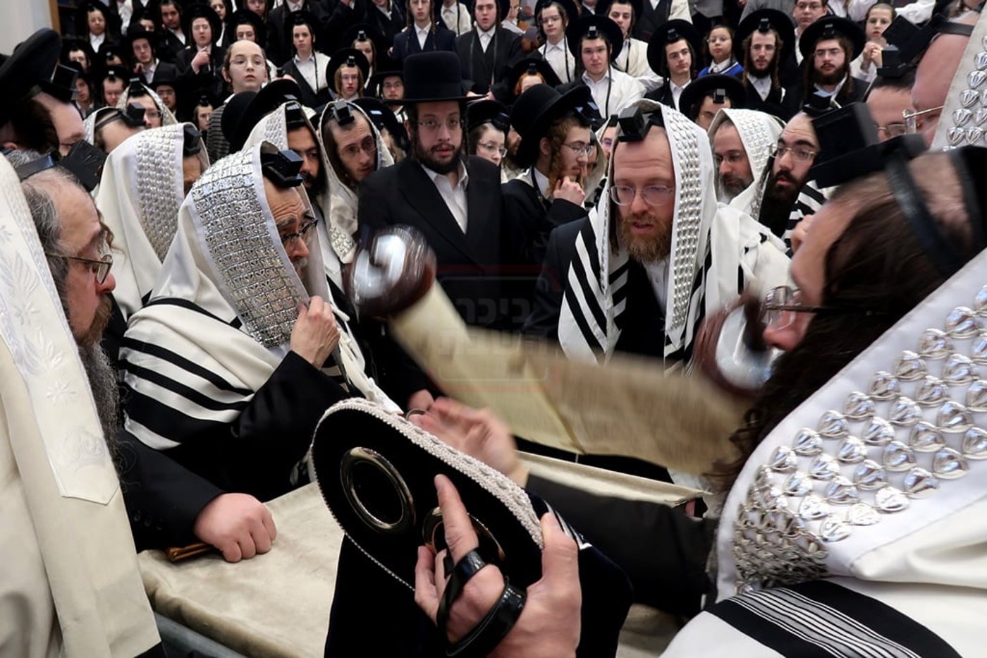 האדמו"ר מסאטמר בביקור הוד במאנשטעסער