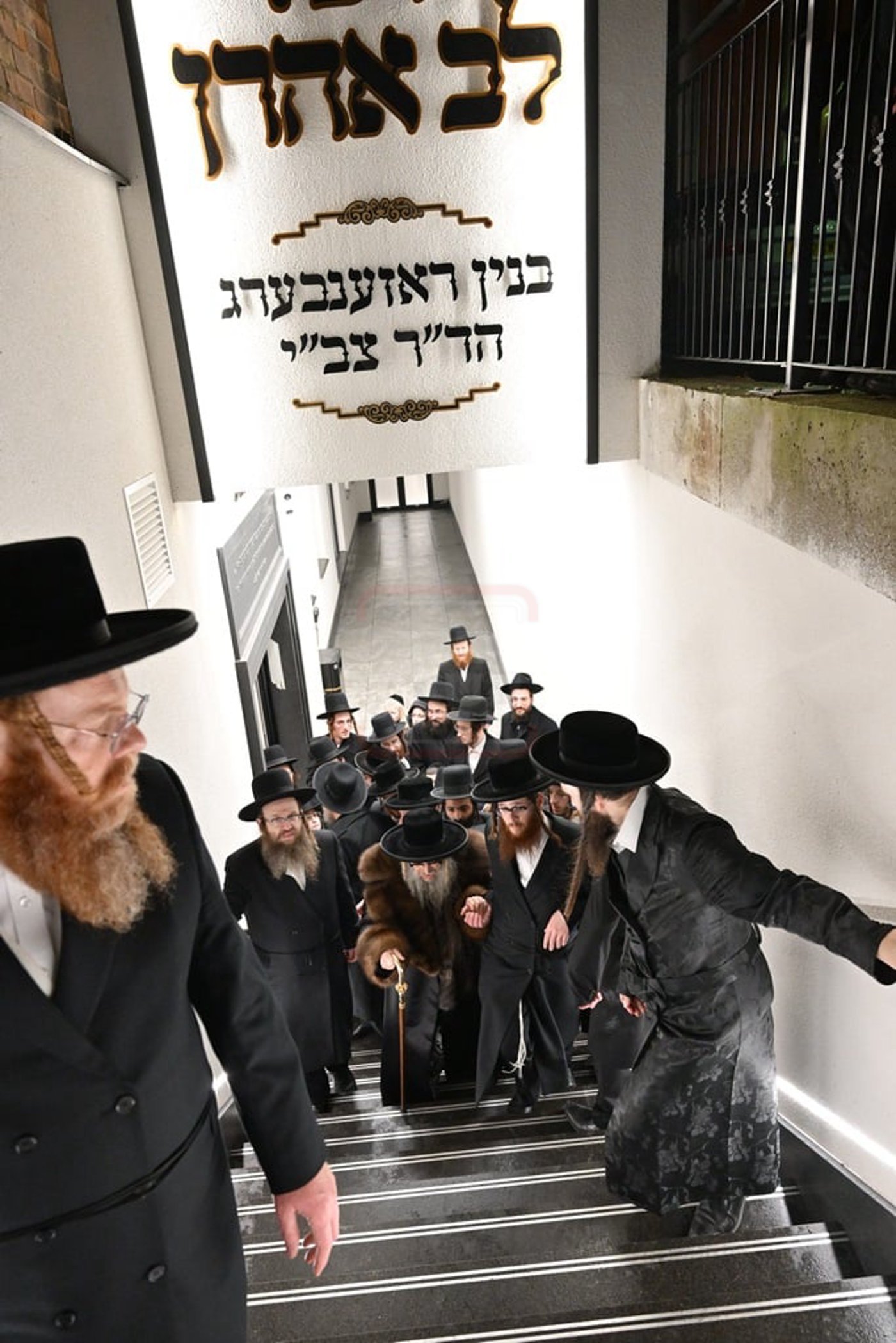 האדמו"ר מסאטמר בביקור הוד במאנשטעסער