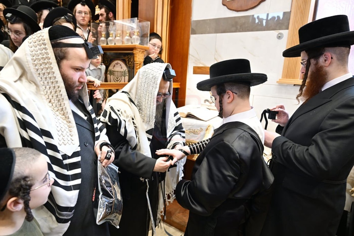 האדמו"ר מסאטמר בביקור הוד במאנשטעסער