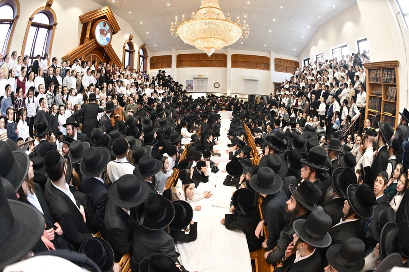 האדמו"ר מסאטמר בביקור הוד במאנשטעסער