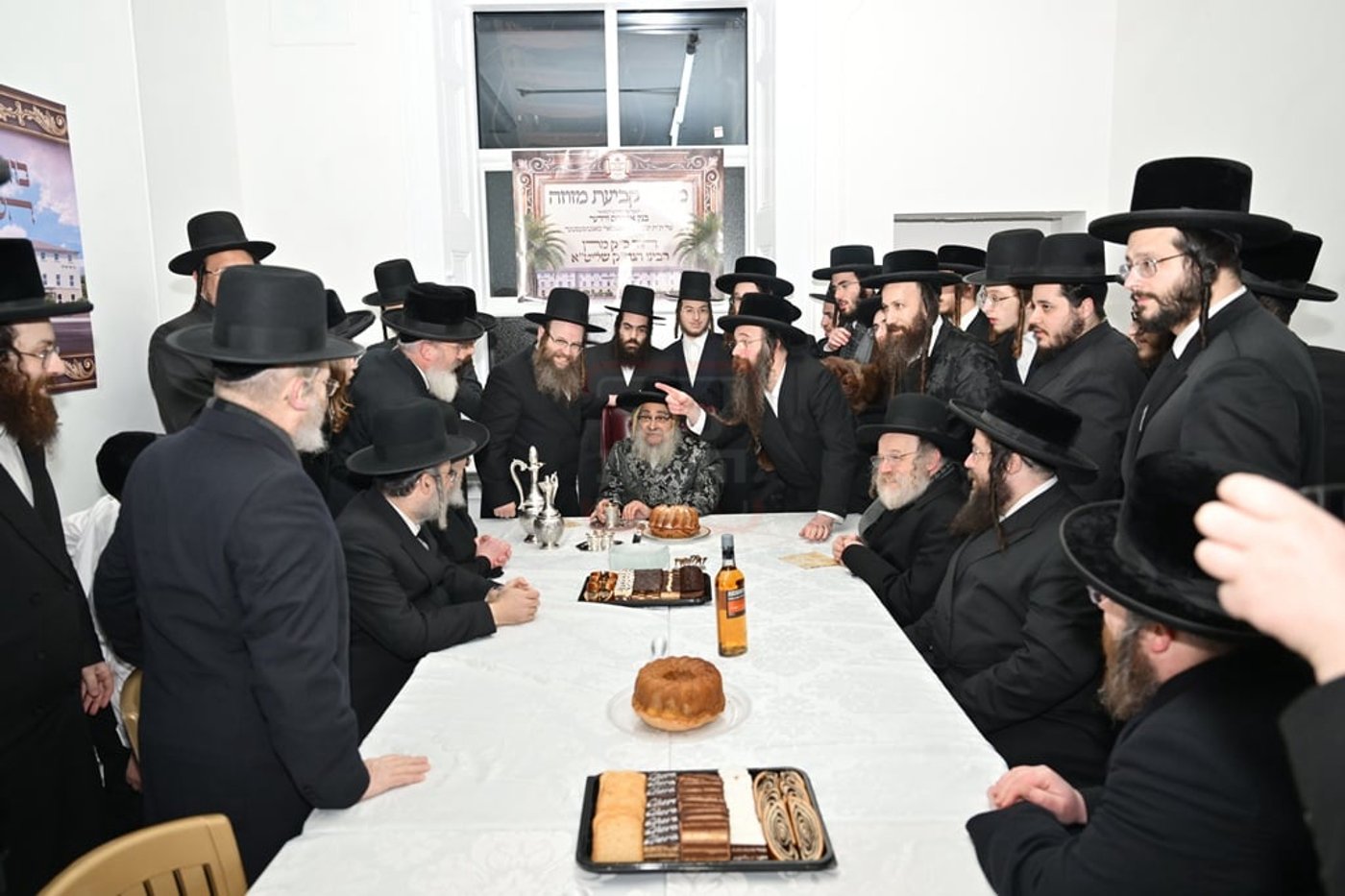 האדמו"ר מסאטמר בביקור הוד במאנשטעסער