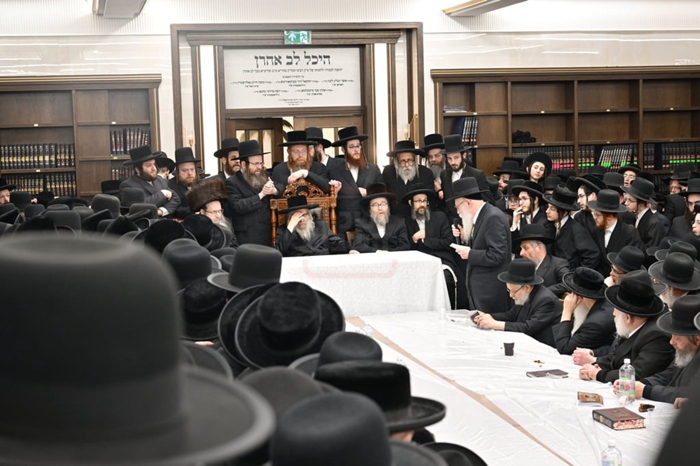 האדמו"ר מסאטמר בביקור הוד במאנשטעסער