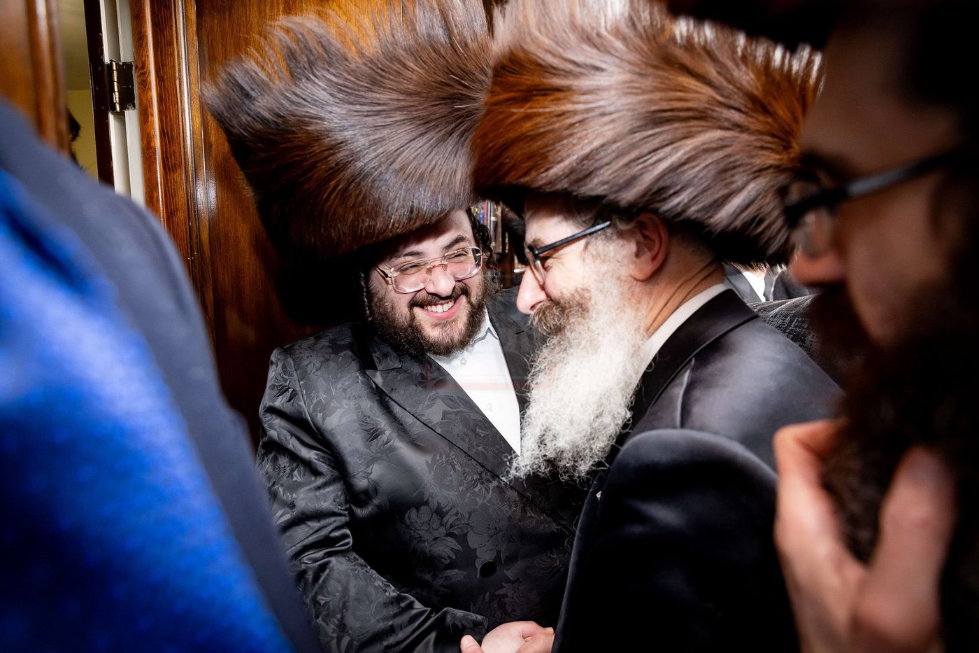 שמחת השבע ברכות בביתו של האדמו''ר ממונקאטש 