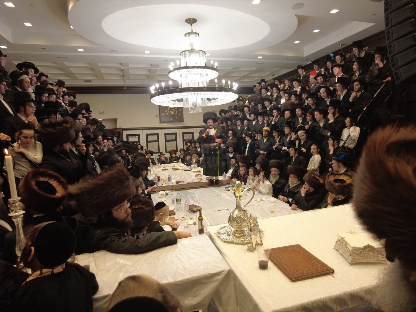 הפורים רב בפורים בחצה"ק סקולען לייקווד