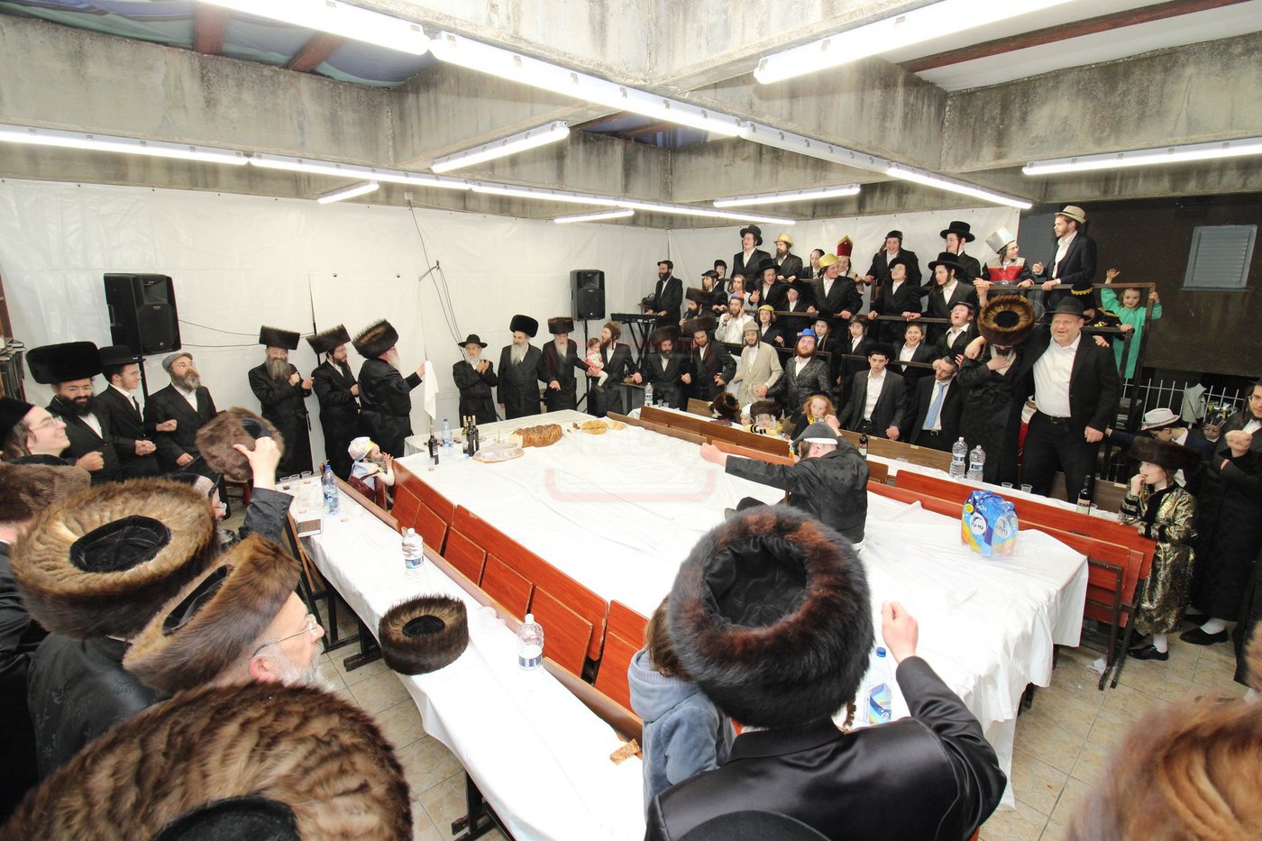 פורים בחצה"ק ביאלה רמת אהרן