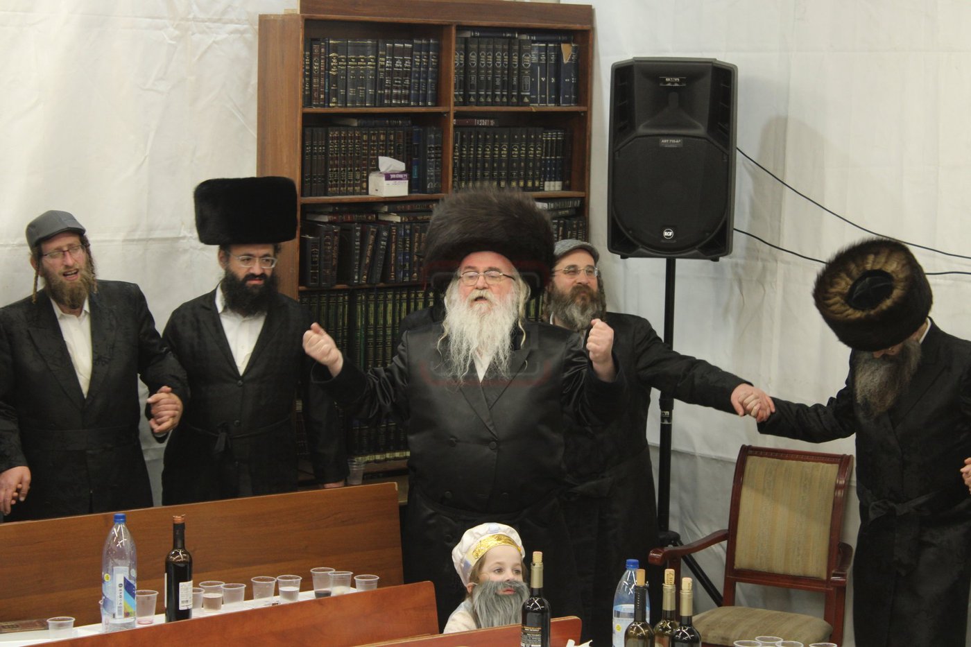 פורים בחצה"ק ביאלה רמת אהרן