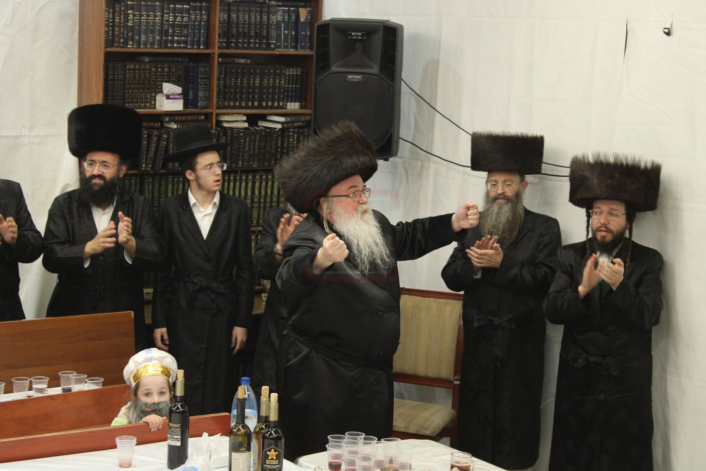 פורים בחצה"ק ביאלה רמת אהרן