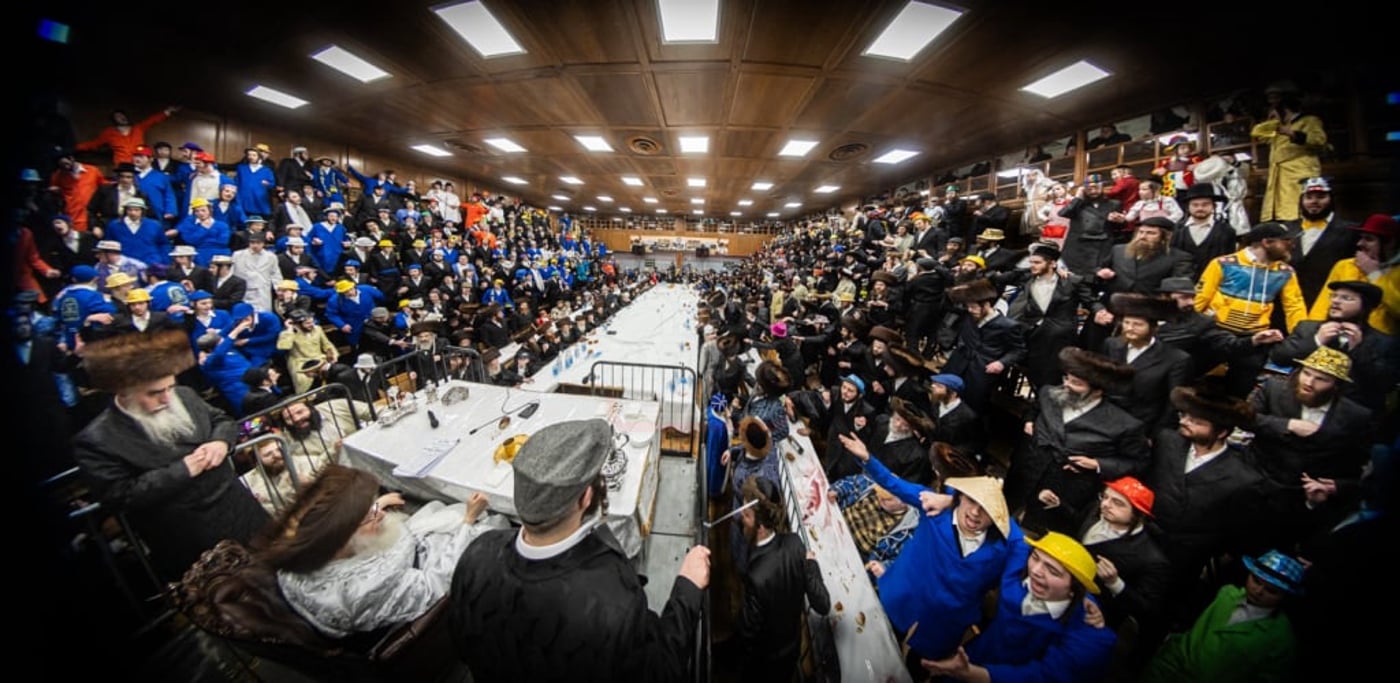 פורים בחצה"ק צאנז קלויזנבורג