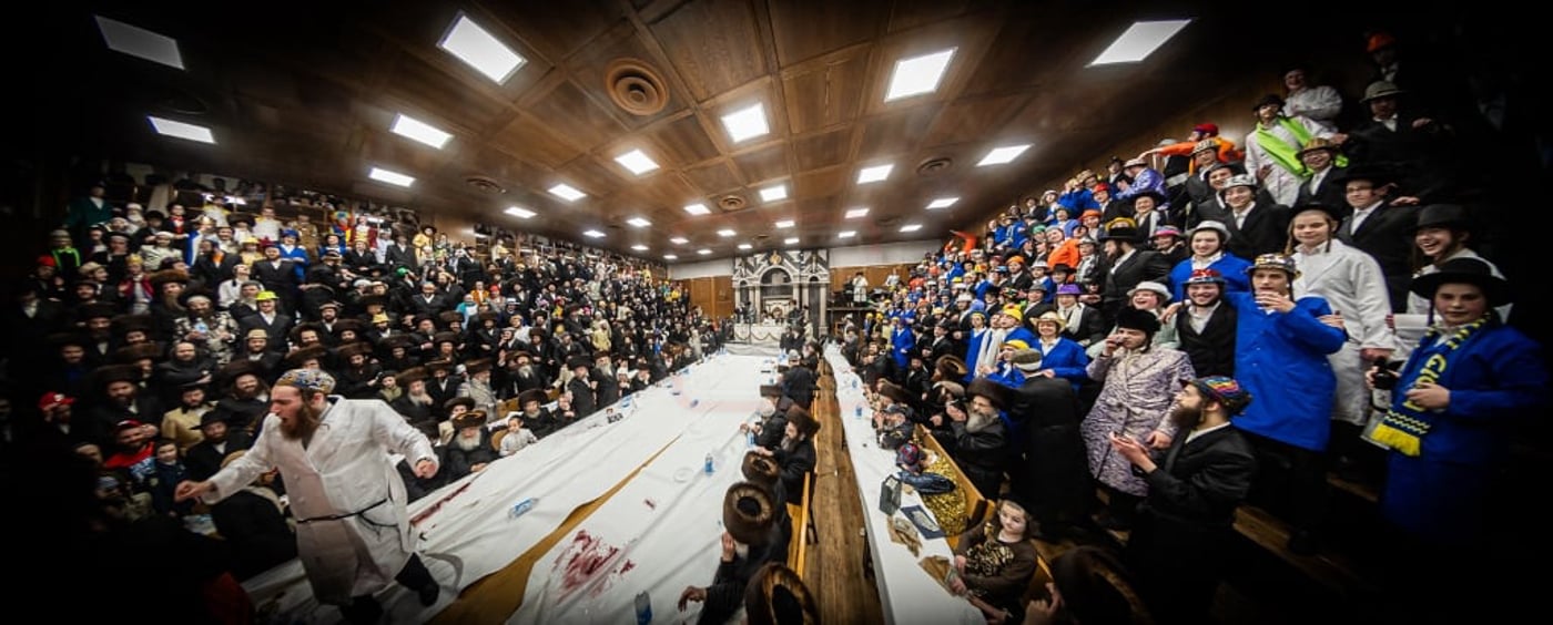 פורים בחצה"ק צאנז קלויזנבורג