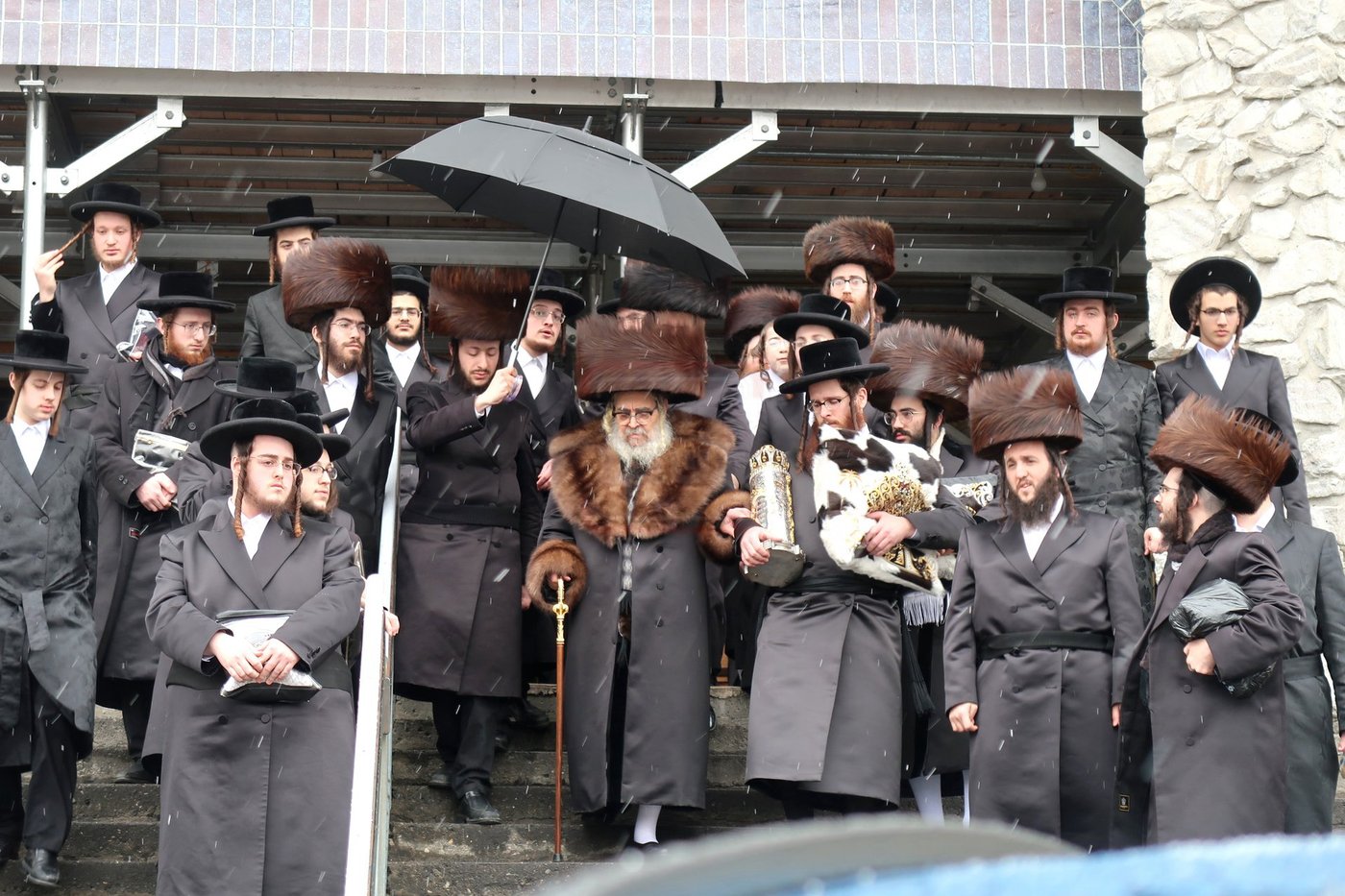 פורים בחצה"ק סאטמר