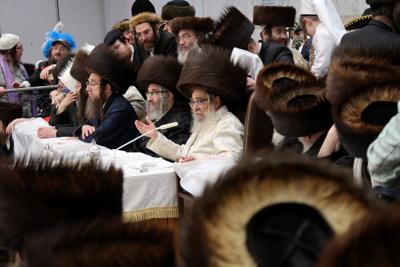 פורים בחצה"ק סאטמר